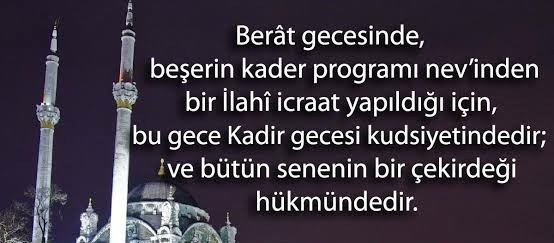 Kandilimiz mübarek olsun...