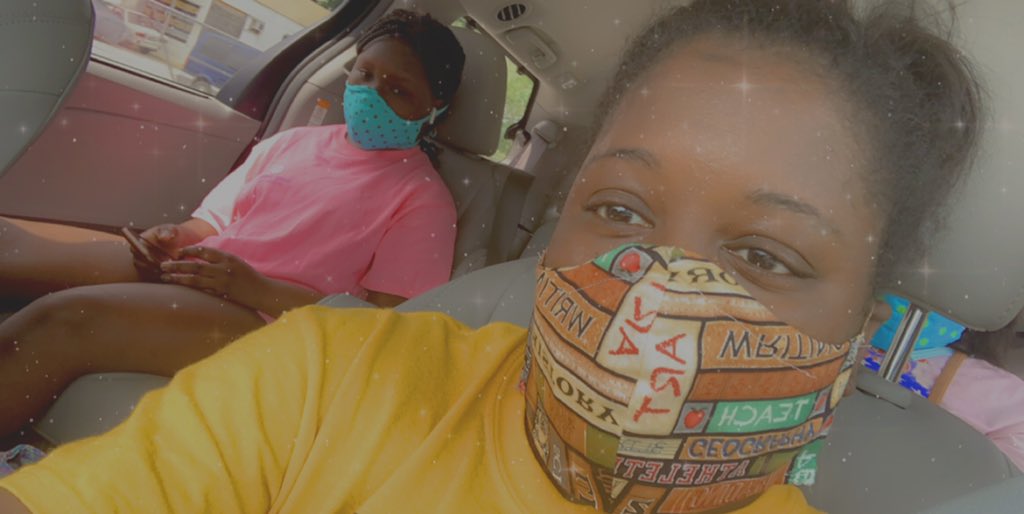 MoniqueW_WLMS's tweet photo. Taking precaution #SafetyFirst #COVID19 https://t.co/ugRctDTWap