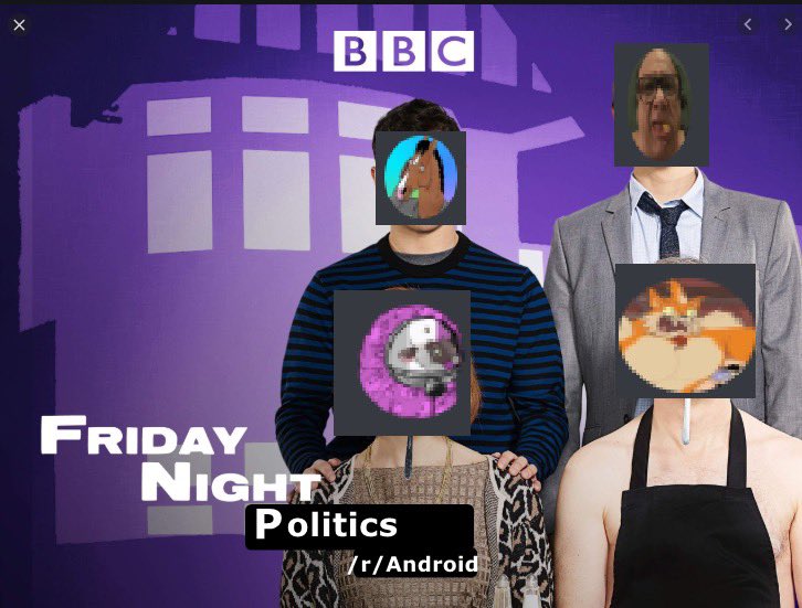 AndroidDiscord's tweet image. get it politic haha funny 😂