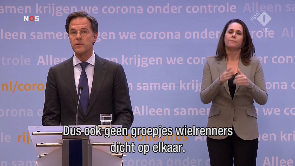 BasTietema's tweet photo. Mag hopen dat iedereen die deze dagen Tour de Fransje wil gaan spelen even luistert naar onze premier en solo gaat fietsen! 💛 #RideSolo #Persconferentie https://t.co/DQ3z6CKpUx