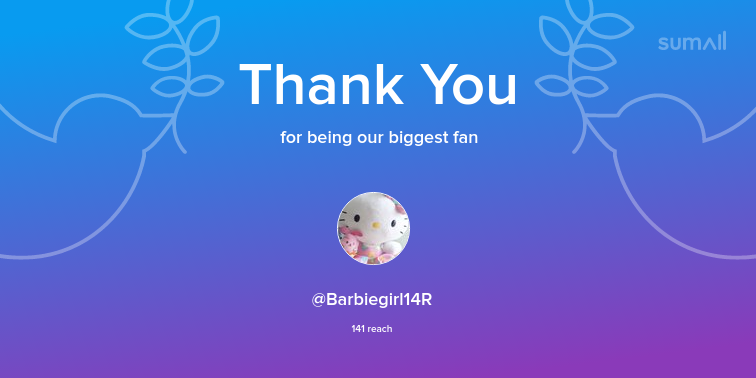 SwordOfSactuary's tweet photo. Our biggest fans this week: Barbiegirl14R. Thank you! via https://t.co/j0FFEsulpw https://t.co/UurmKlhOKP