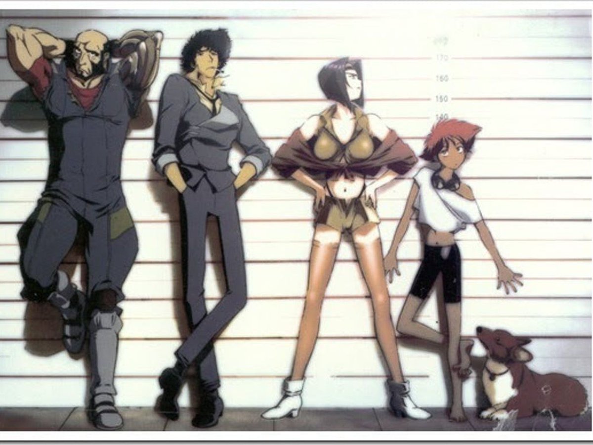 Cowboy Bebop speaks for itself. Intentionally multiracial by design.