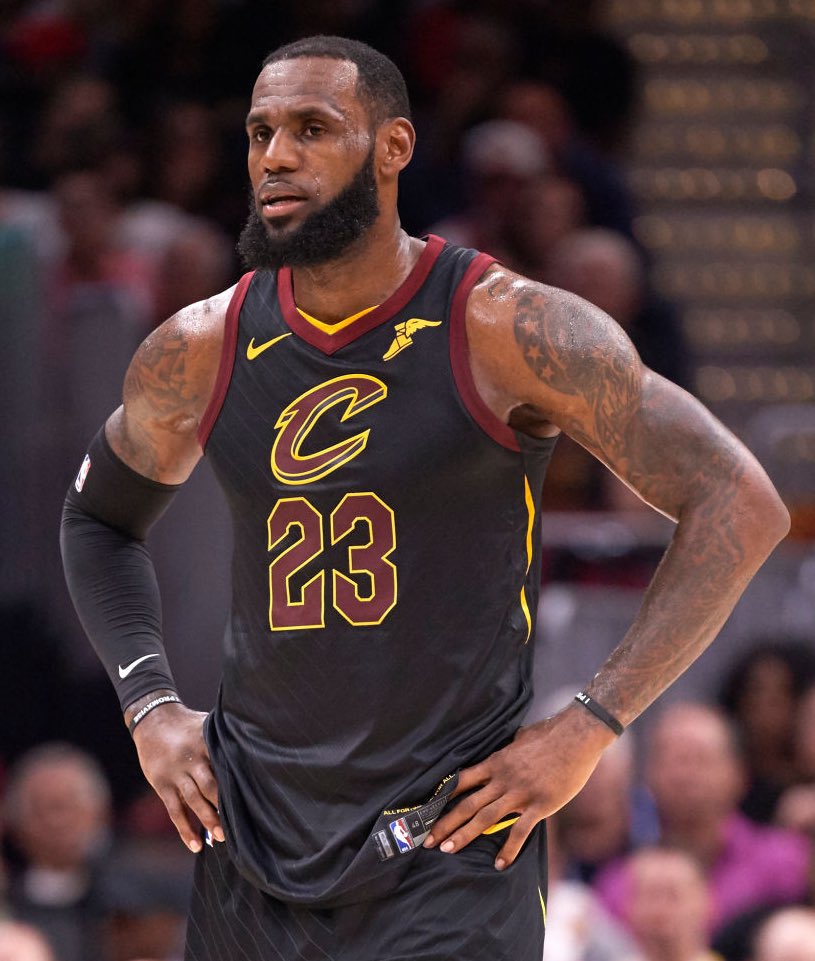 TheDunkCentral's tweet photo. Notable stat lines from LeBron James’ 2018 playoff run 

51 PTS - 8 REB - 8 AST
46 PTS - 11 REB - 9 AST
46 PTS - 12 REB - 5 AST
45 PTS - 8 REB - 7 AST
44 PTS - 10 REB - 8 AST
44 PTS - 5 REB - 3 AST
43 PTS - 8 REB - 14 AST
42 PTS - 10 REB - 12 AST
38 PTS - 6 REB - 7 AST https://t.co/pbOrqa9tIO