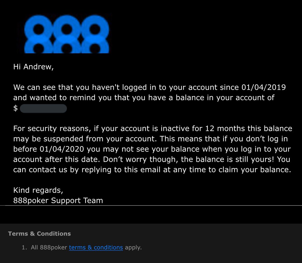 888 Poker Support Email