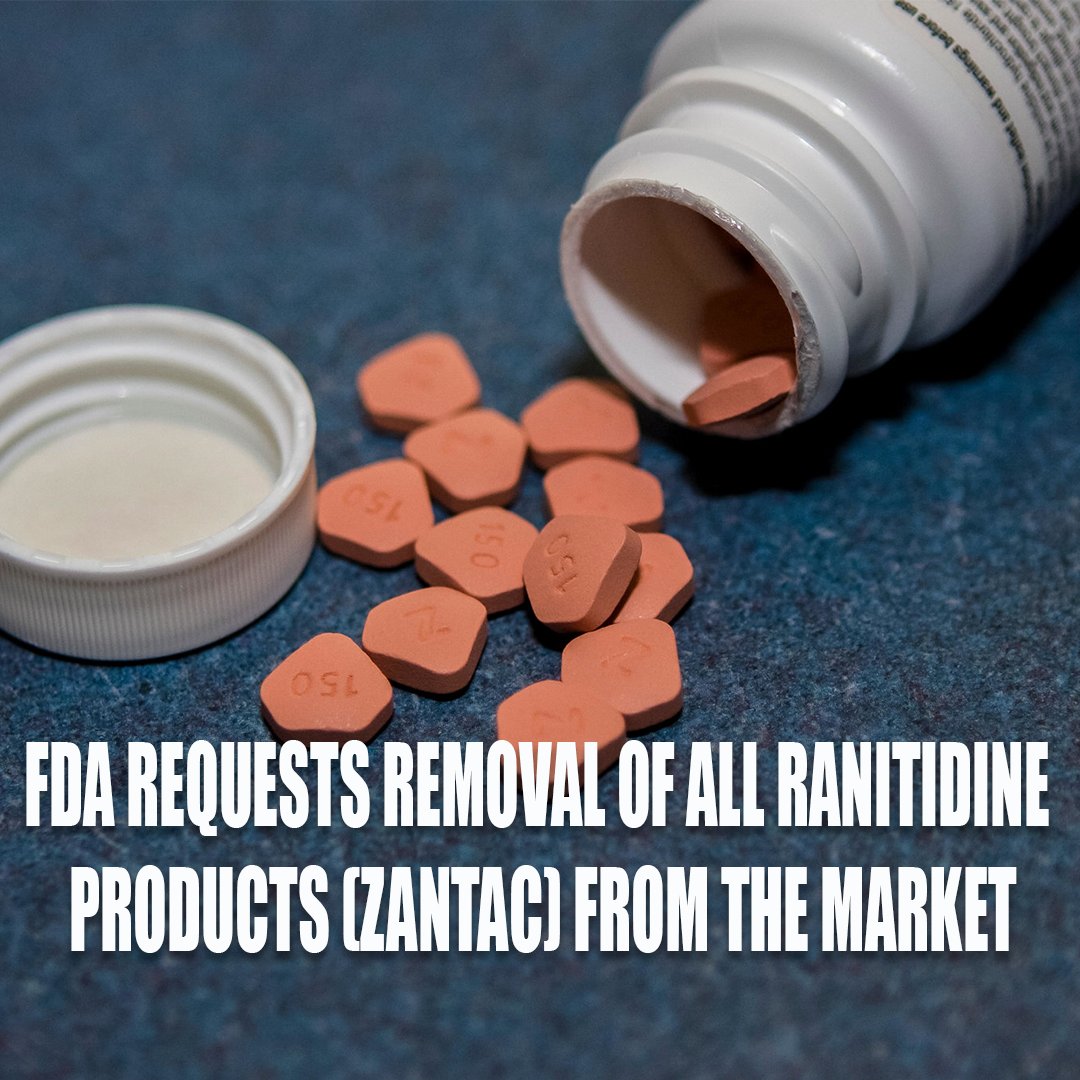 FDA requests removal of all ranitidine products (Zantac) from the market!

drlawllp.com/contact/