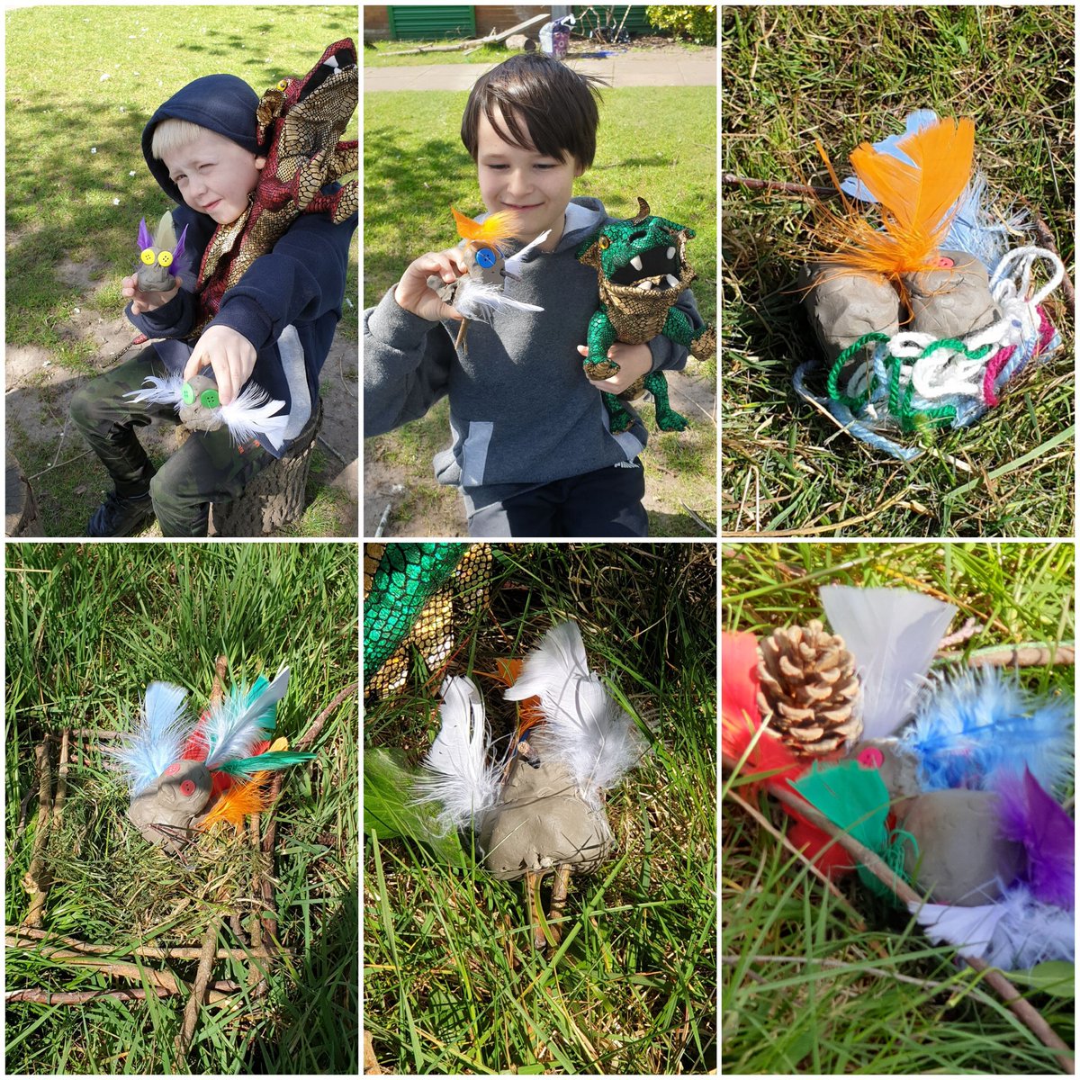 MiddlefieldFs's tweet photo. Had a lovely afternoon with children at Middlefield hub, making wowwow birds, nests and memory sticks
 Beautiful afternoon. #stayingsafe #SocialDistancing https://t.co/zAES5gSjeh
