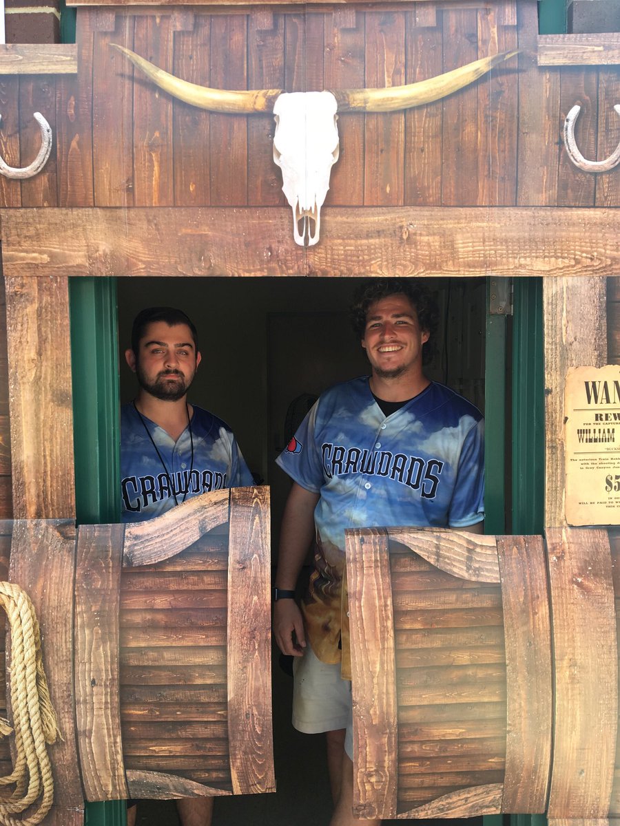 dbarkley34's tweet photo. Working in sports challenge - nominated by @CDillon_13 . Post a picture of yourself working in sports. You’ve got 24 hours to respond or donate to a local charity. I nominate @hank_foster @kristenbuynar https://t.co/yp0nxNjsTn