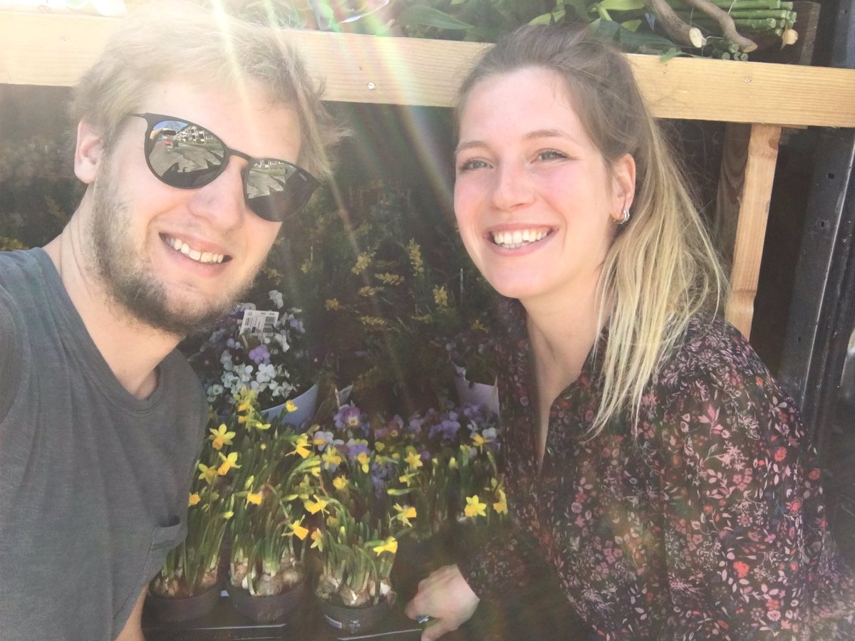 Hoop mensen blij gemaakt vandaag! 👍🏼🌷🌹