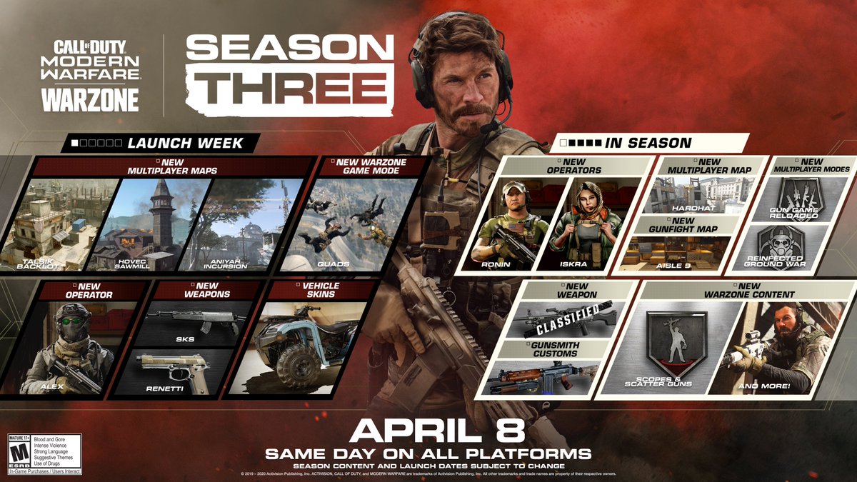 Study up. 📚

Here's what to expect from Season 3. #ModernWarfare #Warzone
