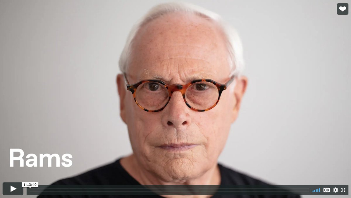 smashingmag's tweet photo. It’s wonderful to see @gary_hustwit streaming his fantastic documentaries for free. Today, he’s released a documentary about Dieter Rams — free for everyone.

You can also leave a tip and get a CD.

Thanks Gary. ❤️

https://t.co/KaJVB2XFcC https://t.co/ntUAEbm8qO