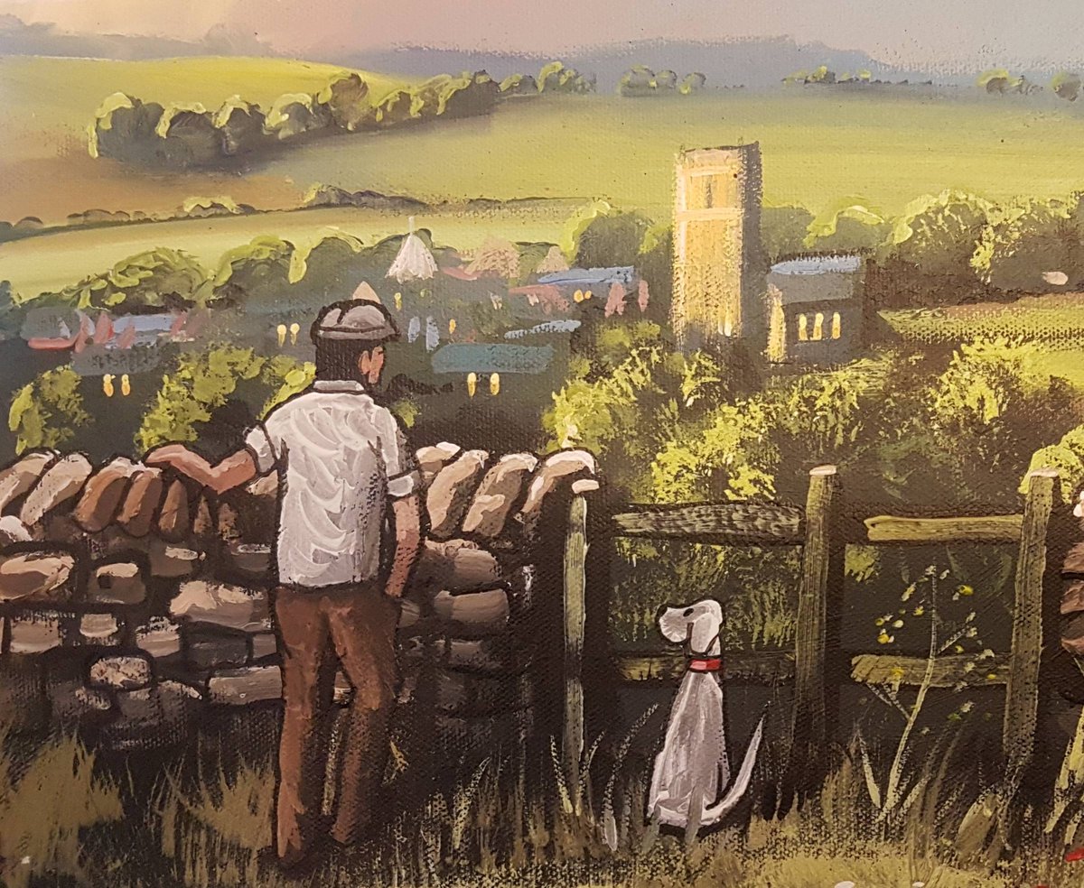 Pete_Rumney's tweet photo. Jo (the wife) thinks I should add spots to the dog and make it a Dalmatian, what do you think ?
#spots #nospots #dilema https://t.co/44cVzWHgXR