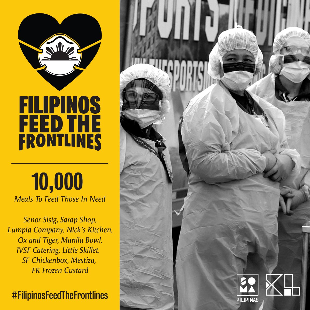 #repost: <a href="/KultivateLabs/">Kultivate Labs</a> is crowdfunding $100k for #FilipinosFeedTheFrontlines to bring meals to healthcare workers and their families from local chefs in SOMA Pilipinas. Food is Medicine. Heal our Community: kultivatelabs.org/frontlines