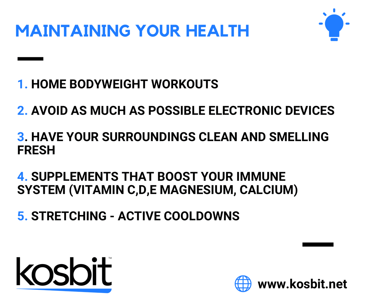 kosbitLLC's tweet photo. Today, we had an online meeting with our employees in which @granit_temaj gave a lecture on how to maintain our health.

Thank you all for sharing valuable health tips.

#kosbit #kosovo #coronavirus #covid19 #healthtips #mentalhealth #physicalhealth #quarantine #stayingathome https://t.co/gfnIK0UP1K