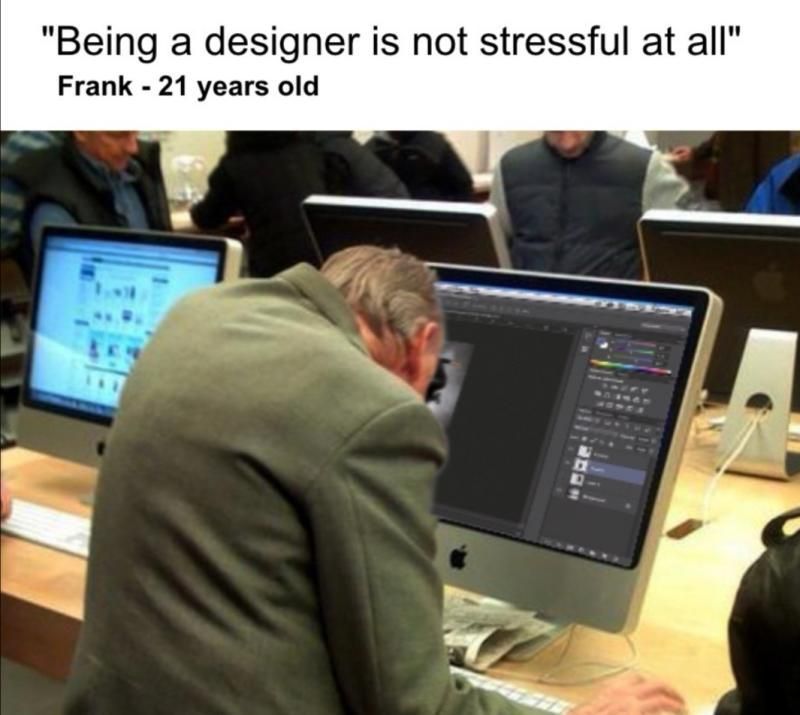 DesignBaseline's tweet photo. "Being a designer is not stressful at all." Frank - 21 years old.
#Lighting #LightingDesign #LightingDesigner #LightingDesigners #LightingDesignAgency #Design #Designer #Designers #GraphicDesign #WebDesign #WebsiteDesign https://t.co/OCSruiWcK9