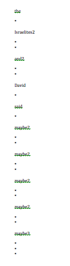 So I was trying to find a website to turn an Mp3 of me telling a story into text so I could use it as a script to make a podcast and the website produced an experimental piece of poetry, inspired (but certainly not constrained) by the story 🎷💢💎🌚🌈❔