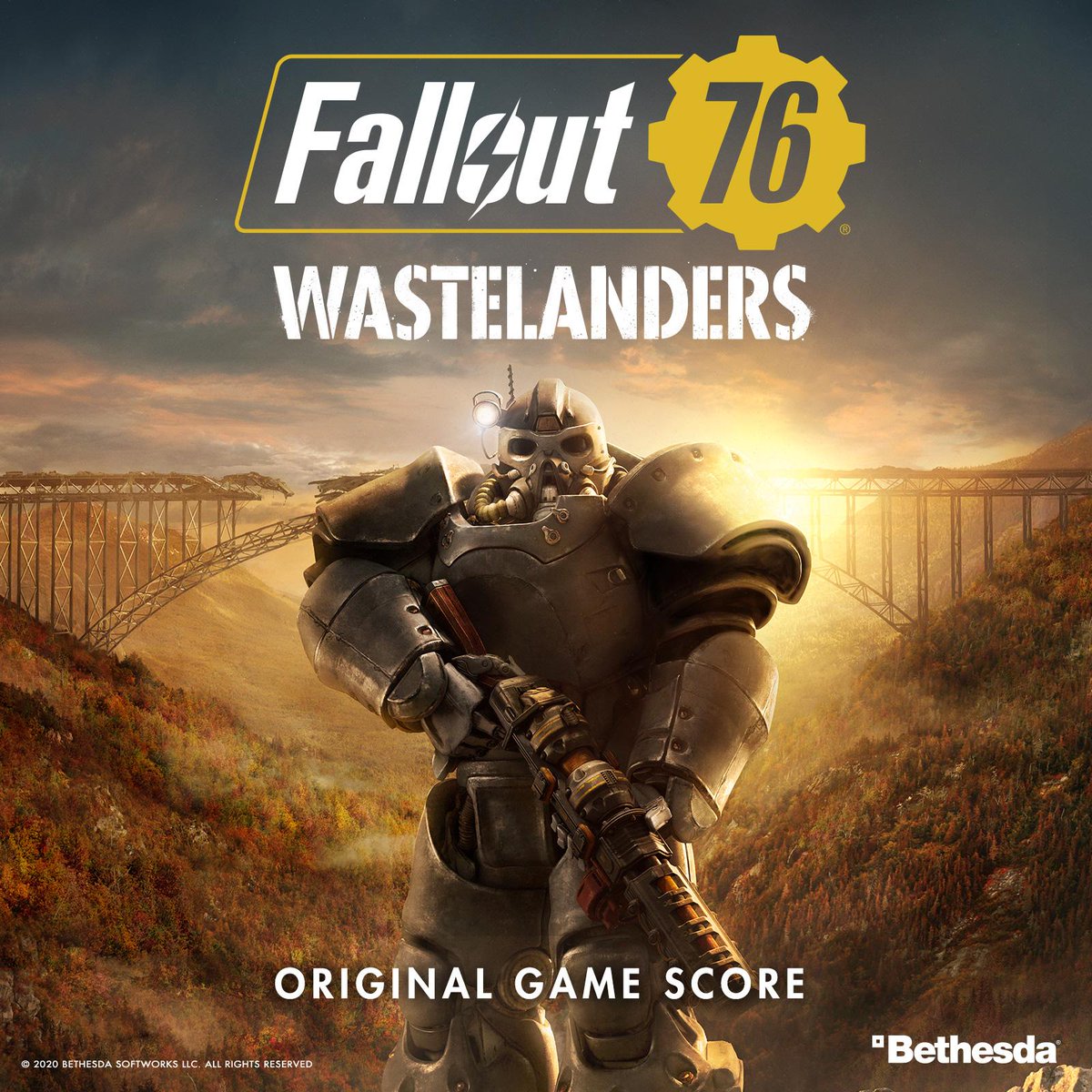 Fallout's tweet image. Listen to the sounds of #Wastelanders ahead of its release next week! The latest #Fallout76 score from @InonZur is now available! 🎵
iTunes: apple.co/2Xor5Cx,
Spotify: spoti.fi/39QETYP 
Amazon Music: amzn.to/3eda8Rs