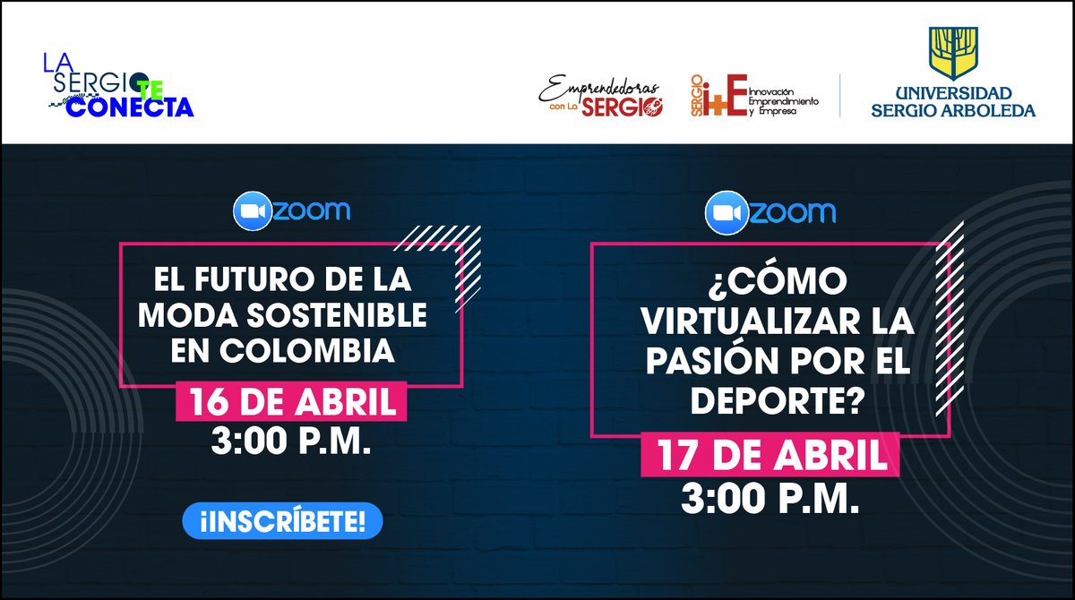 USergioEmprende's tweet photo. ¡Inscríbete en nuestras Charlas Virtuales de Emprendimiento! Esto lo hacemos porque nunca abandonamos a nuestros emprendedores. Si quieres participar completa este formulario: https://t.co/WKQvkQtTXS
#YoMeQuedoEnCasa #Bogotá #BogotáSolidariaEnCasa  #LaSergioTeConecta https://t.co/lbEz7xFoFE