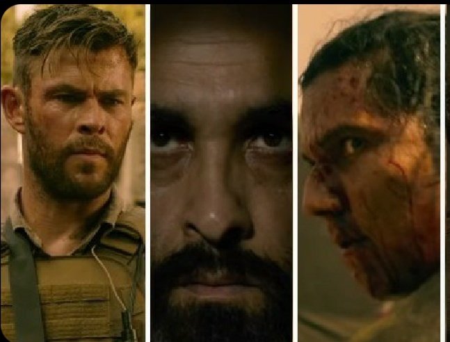 iMirTanzeel's tweet photo. Chris Hemsworth, Pankaj Tripathi, Randeep Hooda and Manoj Bajpai all together in same movie. That's it. That's the fucking tweet.
#ExtractionTrailer https://t.co/U3MZ201X1c