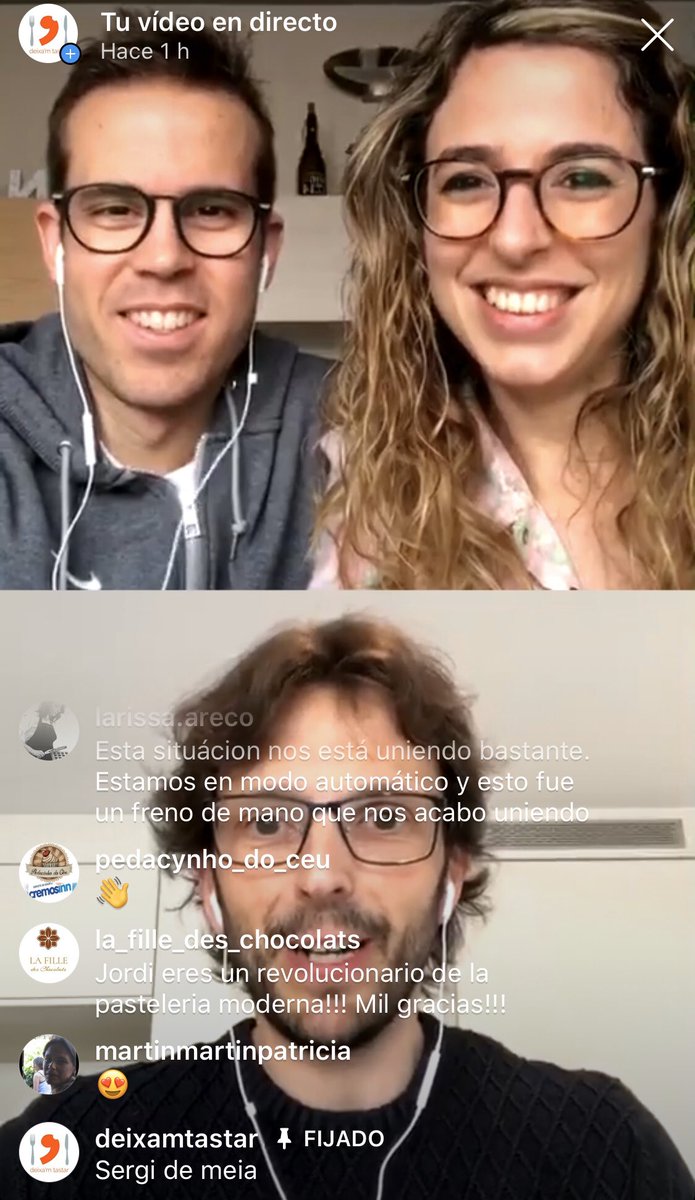 deixamtastar's tweet photo. Recupera el directe d’avui amb @jordi_bordas i @Sergi_de_Meia @RestSergideMeia “Ara més que mai hem d’estar units i ajudar-nos compartint tot allò què sabem” https://t.co/c2Ymd2zgb1 #cuinadeconfinament #mones #Pasqua https://t.co/NMI8FRu1Df