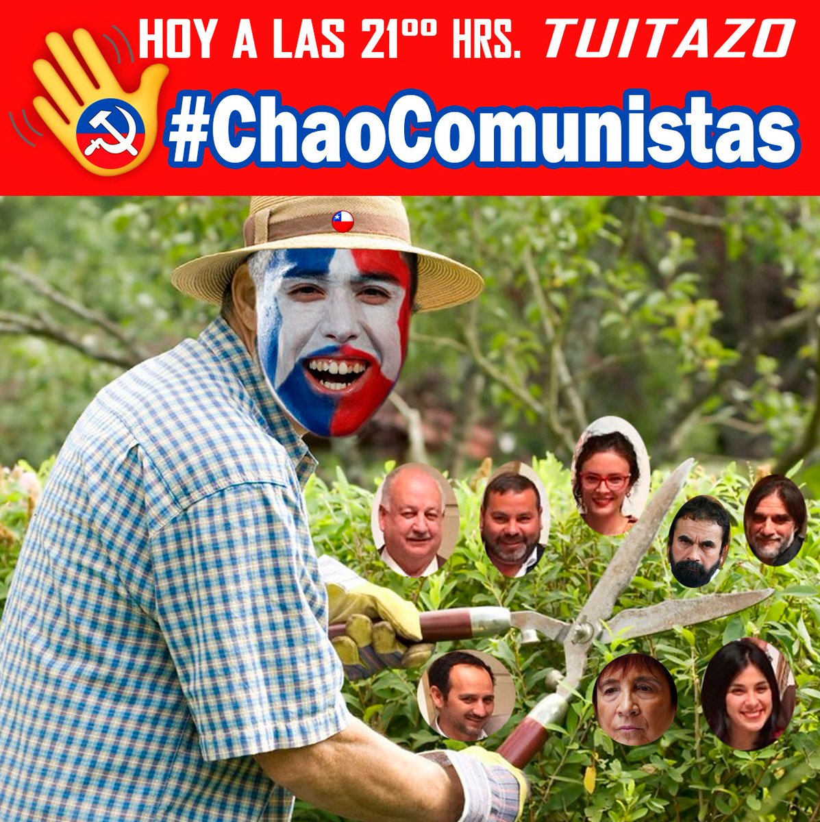 SanMont1's tweet image. #ChaoComunistas