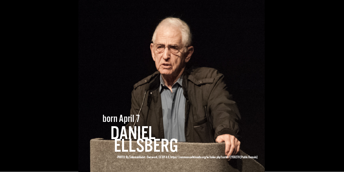 Happy Birthday Daniel Ellsberg! Learn more about Daniel\s story at  