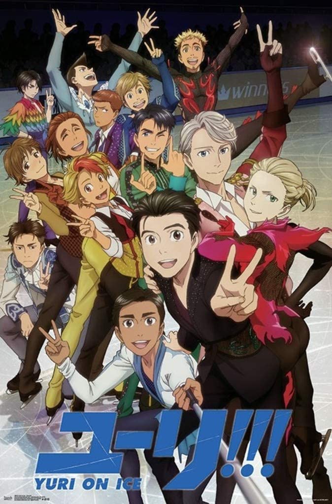 Yuri on Ice has a VAST multiracial cast and lgbt themes!