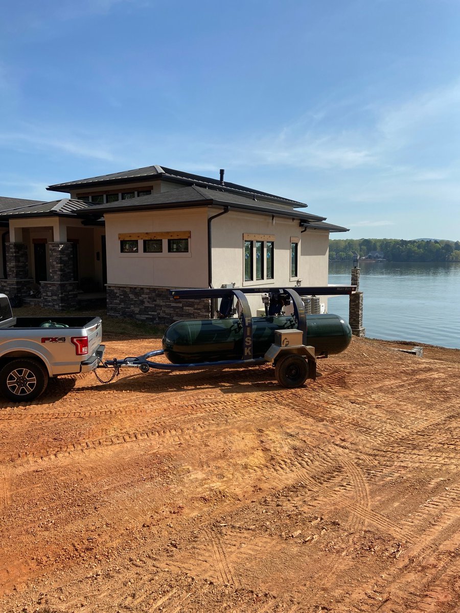 scentraloil's tweet photo. Delivered an underground tank today to a new home.   Would not mind social distancing here for a long weekend....  Happy Easter everyone! #southcentraloilandpropane https://t.co/GYqXO0vChB