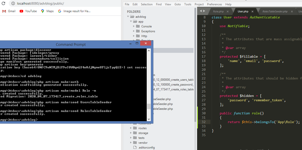 TowardsWebDev's tweet photo. working on Advance Laravel Blog System 
#nodejs #php #laravel #100DaysOfCode #programming https://t.co/uJ2vGxlXmW