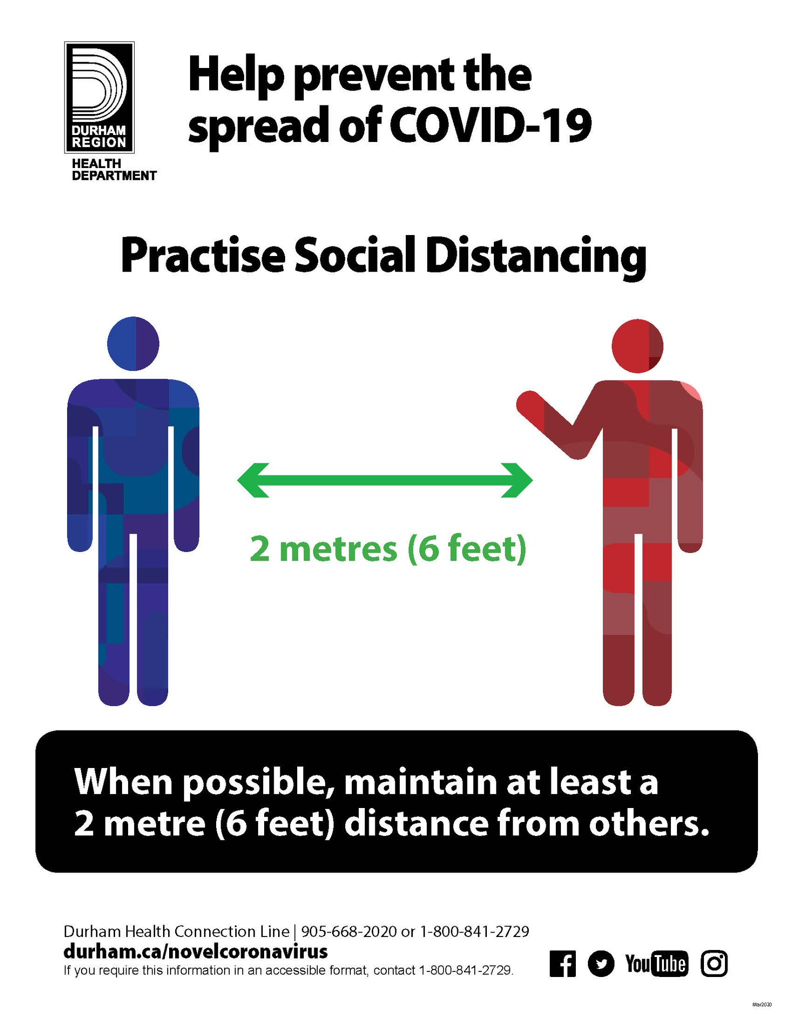durham outdoors ontario on Durham Region Health Department Sur Twitter Today Is Worldhealthday Are You Practising Physical Distancing To Reduce Your Risk Of Getting Covid19 Avoid Groups And Gatherings Of More Than 5 People And