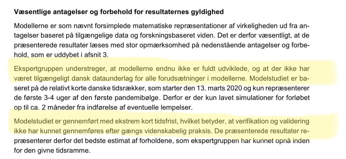 KristianRHansen's tweet photo. SSI spritter hænder - med god grund?

“Modellerne endnu ikke er fuldt udviklede...”

“Modelstudiet er gennemført med ekstrem kort tidsfrist ...”

“Verifikation og validering ikke har kunnet gennemføres efter gængs videnskabelig praksis.” 

#dkpol 

https://t.co/1AyFRENXef https://t.co/xuXyJQnIdL