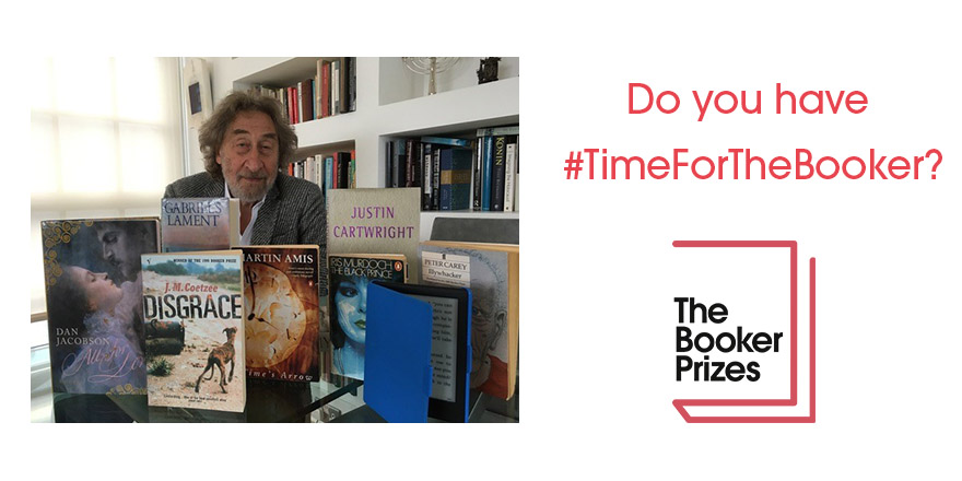 TheBookerPrizes's tweet photo. 2010 Man Booker Prize winner Howard Jacobson has #TimeForTheBooker but finds it cruel to be limited to one book! Some of his book recommendations are David Grossman’s A Horse Walks Into A Bar, Melvyn Bragg’s A Son of War and Hisham Matar’s In the Country of Men. https://t.co/VE7SPWAJPS