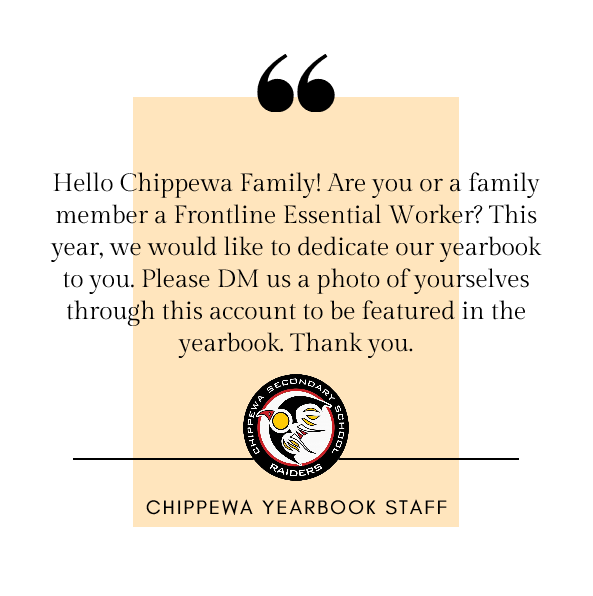 Check out the pics. We need your help finishing the yearbook. Yes, the club is going to finish the yearbook. We are getting creative! We will be dedicating our yearbook to all frontline essential workers! Thank you 4 all you do &amp; we will capture your courage in our yearbook.