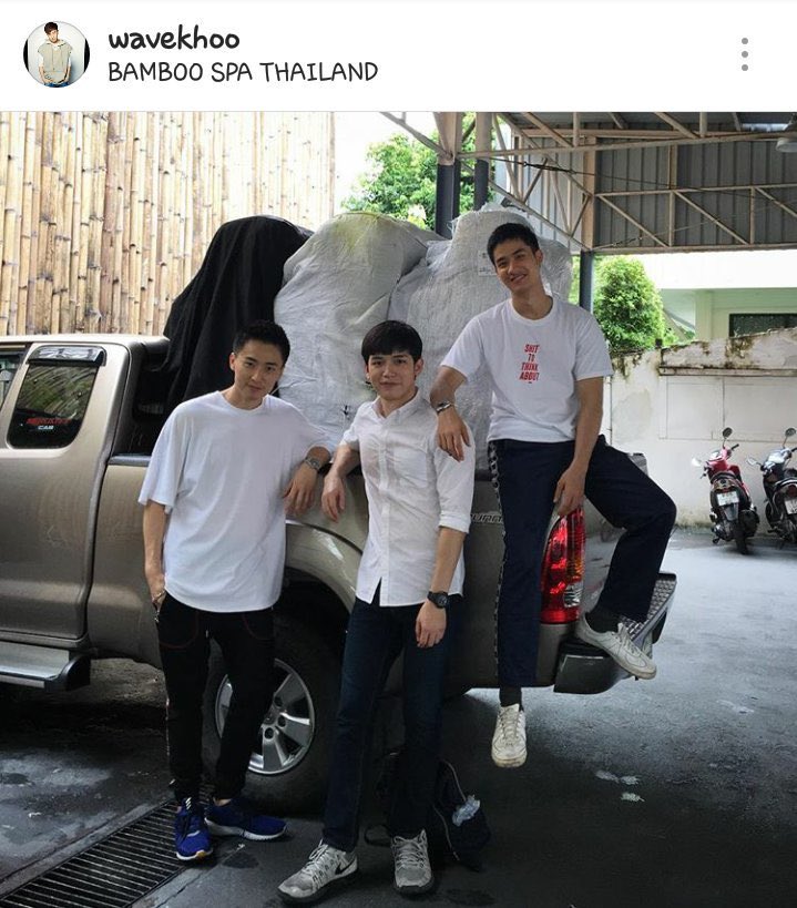 in that same year, taynew decided to have a business together.They named it Bamboo Secrets and it is a small branch of Bamboo Spa Thailand wc is owned by their friend wavekhoo