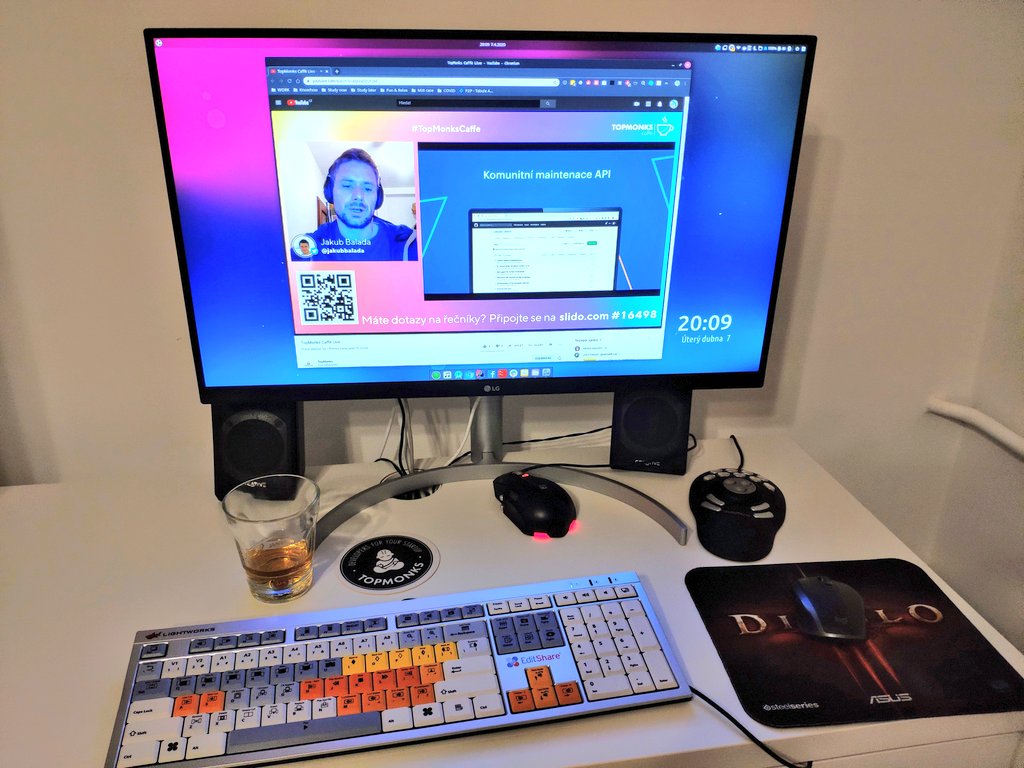 #TopMonksCaffe trochu netradičně pouze online, ale naprosto skvěle připravené. Klobouček a děkuju!
