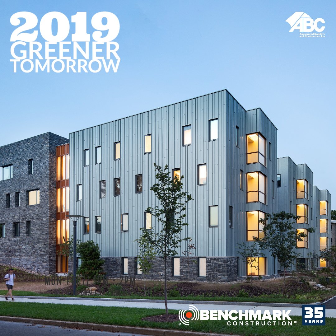 BenchmarkBuilds's tweet image. Benchmark receives Greener Tomorrow and two national excellence in construction awards from @ABCNational 

Thank you to all team members involved who helped these projects earn top recognition!

#BuilttoAchieve  #excellenceinconstruction
#GreenerTomorrow #LEED
@ABCKeystone