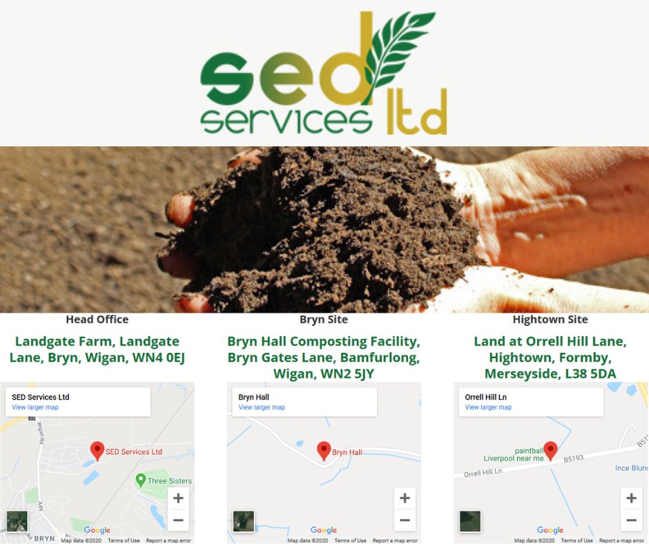 SEDServicesLtd's tweet photo. Need to find any of our sites or get in touch with us regarding any additional requirements? Simple call us on 01942 723479 or visit https://t.co/ZrhSMZPLCu today! #agriculture #farming #agriculturalservices https://t.co/KtuU67q4VW