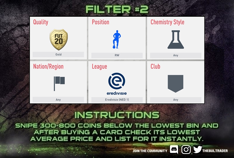 TheBulTrader's tweet photo. Looking for a way to make some quick coins?🤔
Get on these filters given by me!
Join my Discord server! https://t.co/5hP931FetD
#FIFA #FIFA20 #FUT #FUT20 #FIFA20UT #FIFAUT #FUTTrading #SnipingFilter #FIFASniping #FIFASnipe #FUTSniping #TOTWMoments #FUTBirthday #SnipingFilters https://t.co/xHHKLtncSV