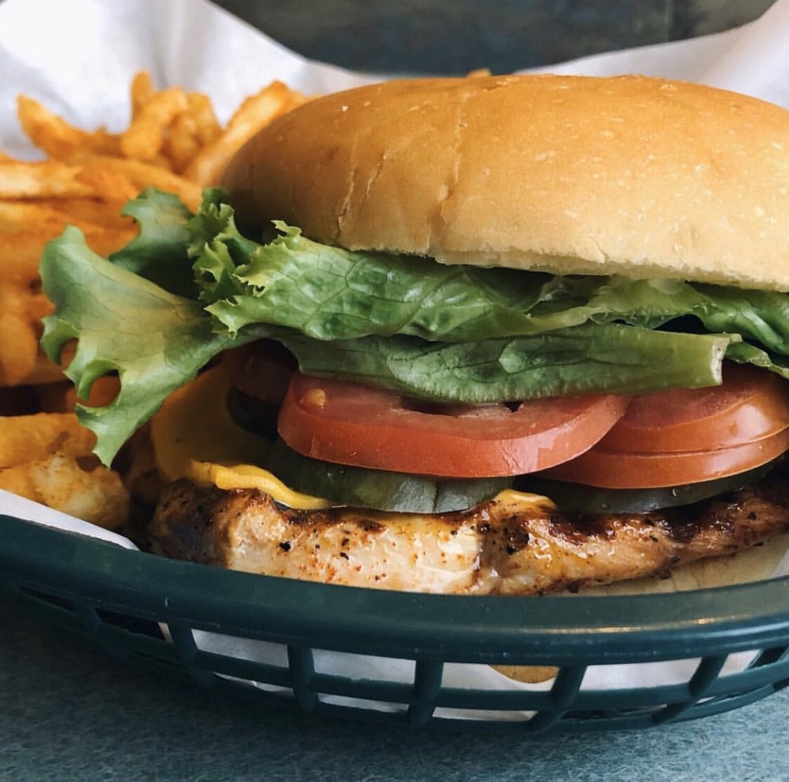 cajuntown's tweet photo. Come enjoy this juicy chicken sandwich with seasoned french fries and a drink for only $10. https://t.co/VzpwMcBidr