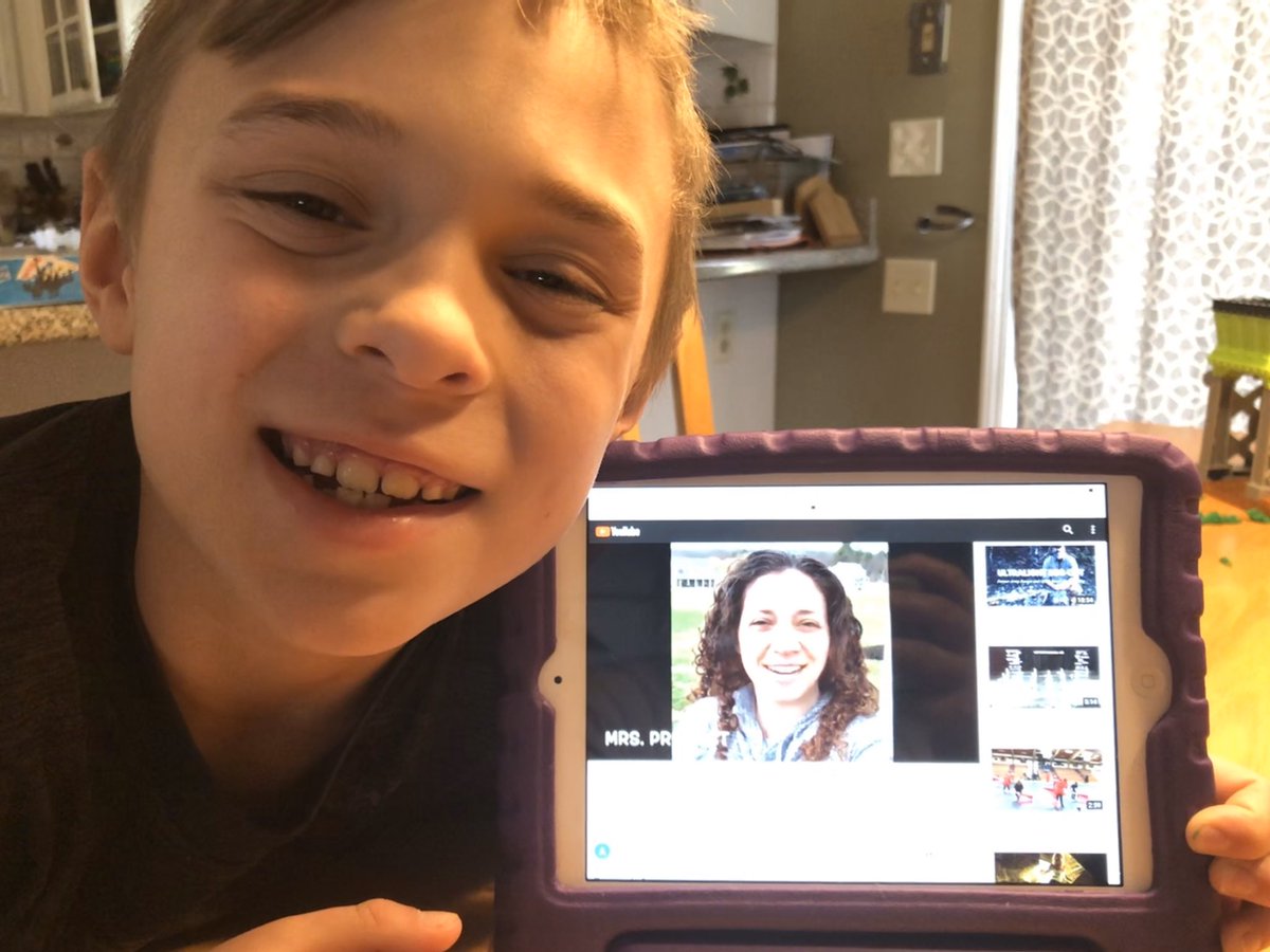 jmurphy720's tweet photo. The kids are missing their teachers!! So great to see the wonderful video that the Vail Farm staff put together ❤️ @MrsKhareVFE @Mr_Setaro #vfes #vfesfalcons #wemissyou https://t.co/p6Uy3rjdSf