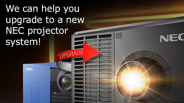 SharpBusinessUS's tweet image. Why upgrade to a new NEC projector system? Better performance, lower operating costs and a full two-year standard parts-and-labor warranty, to name a few reasons. Learn more: bit.ly/2wrfo2Q #AVtweeps #NECprojector