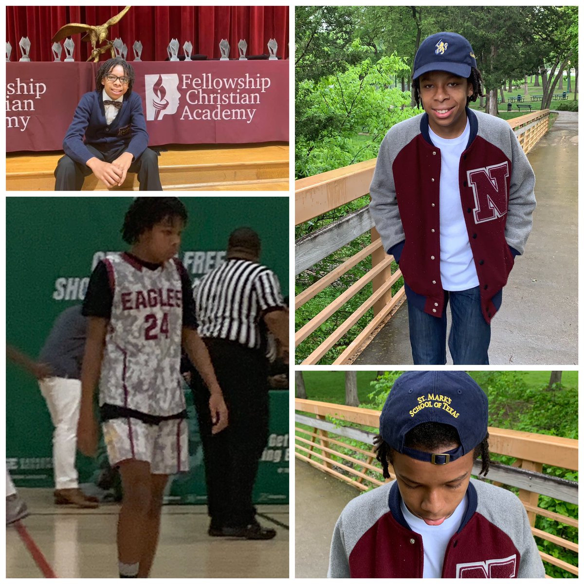 People to go from Fellowship Christian Academy to St Mark’s School of Texas...

1. .@thEMANacho 
2. Noah Cathey (Me)

ESPN in the future?!?
