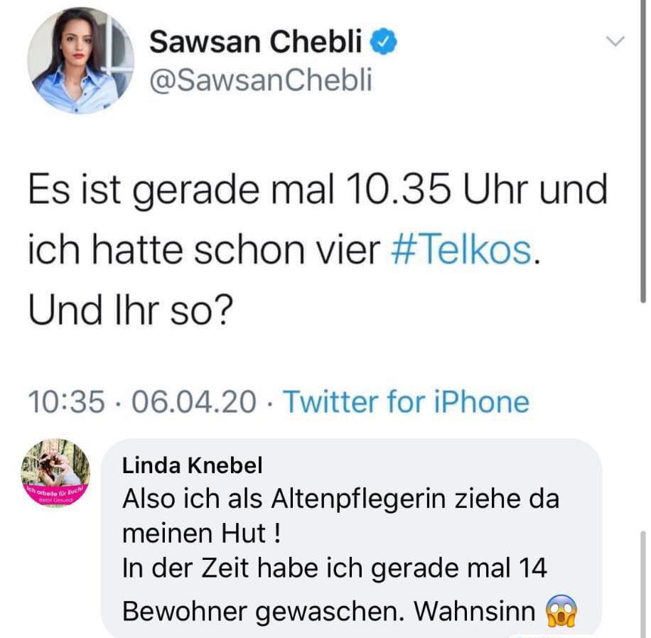 Zeitgeschehen_'s tweet photo. So eine Telko ist schon anstrengend!
Ja, die Sawsan...die arbeitet sich noch mal tot für die Allgemeinheit... 🤔
#Fleissige 🐝 https://t.co/cGpr1shaG7