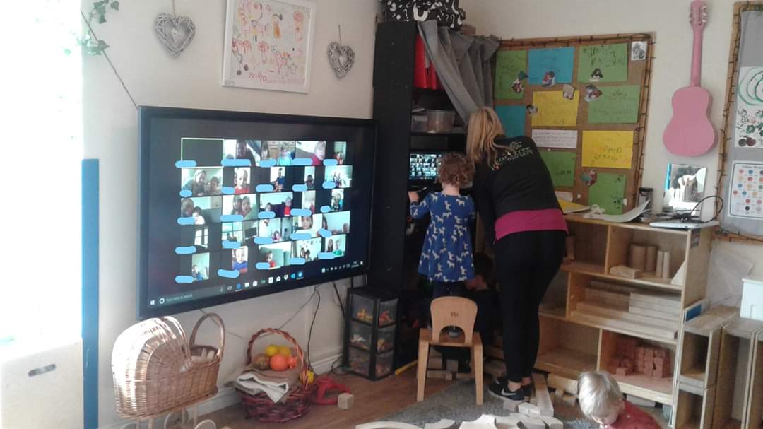pear_road's tweet photo. Today we did our first zoom session with our families at home. All the children enjoyed seeing their friends. We hope to see you on Friday for our next session when we are going to be reading stories to everyone. https://t.co/QuMU9bSTim