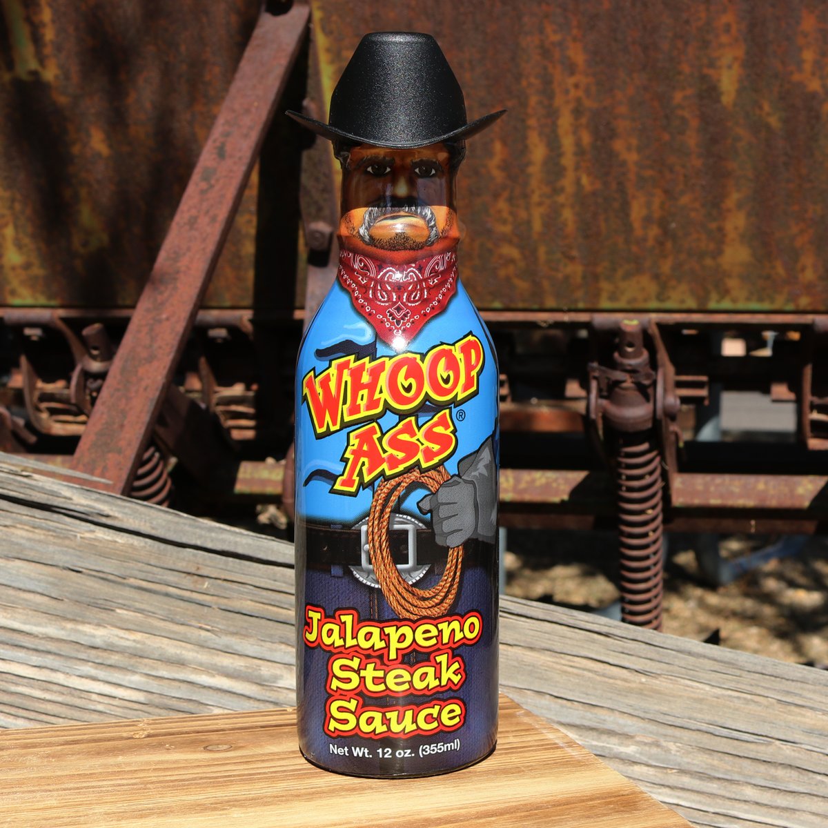 WHOOP ASS JALAPENO STEAK SAUCE
Put a kick in your saddle! Our Whoop Ass Steak Sauce is full of Southwest flavor with a hint of Jalapeno steak sauce. Perfect for marinating, grilling and cooking. 
amazon.com/dp/B000G6STSS
#jalapeno #steaksauce #whoopass #bbq #grill
