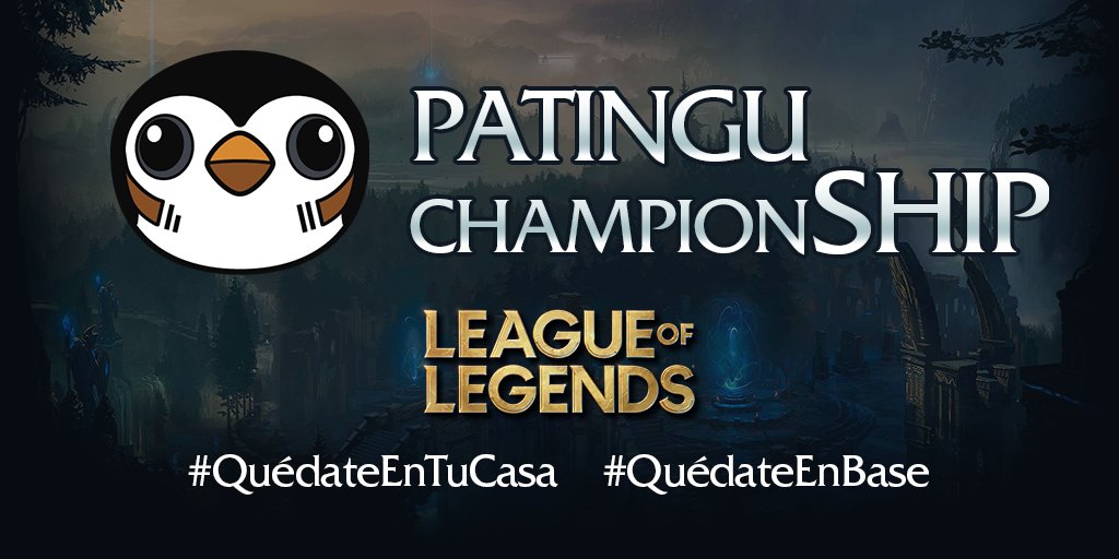 ¡Ojo! Que hemos cambiado un poquito el 
🐧 Patingu ChampionSHIP 🐧

📝 Podéis inscribiros aquí bit.ly/2UUeXrj
