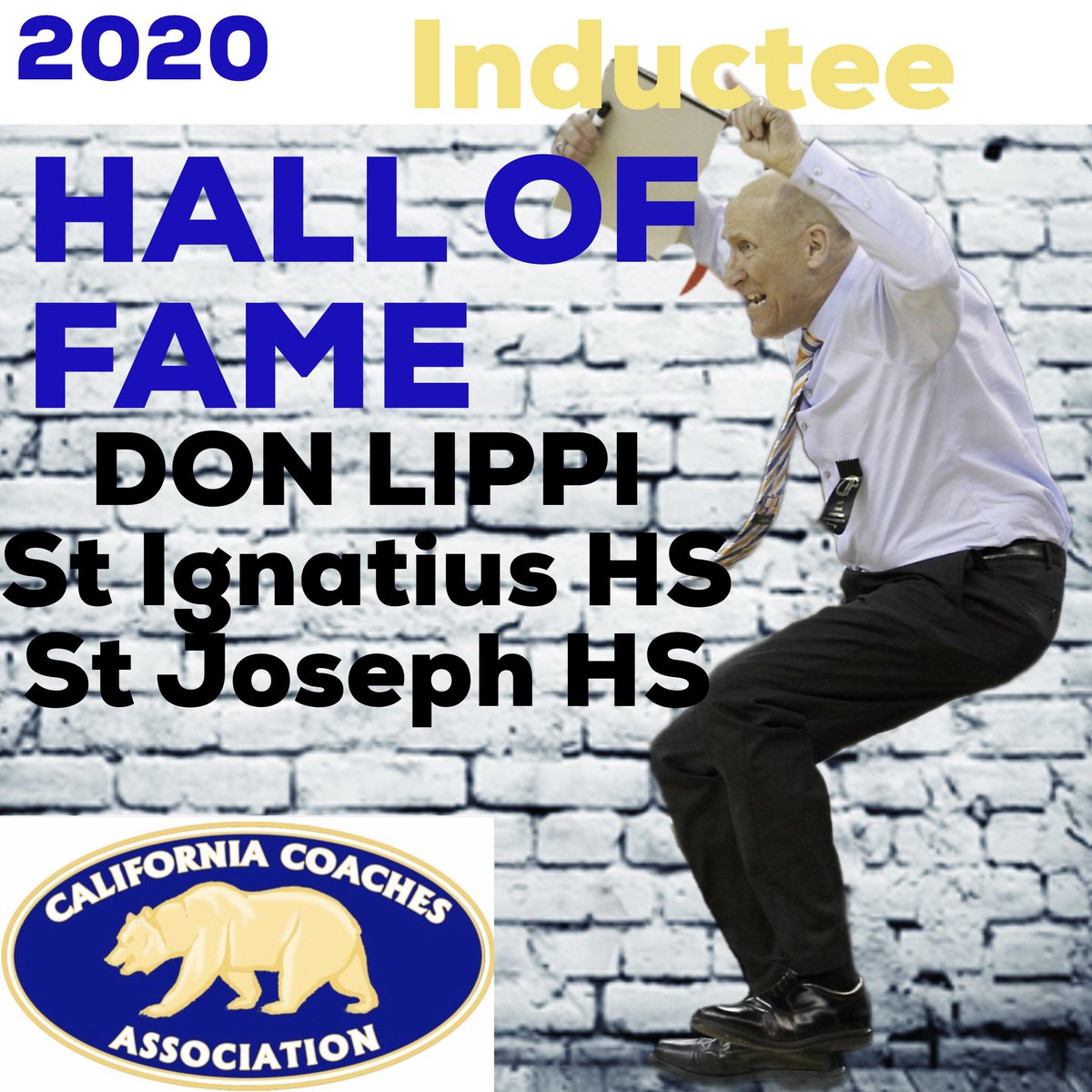 Congratulations to DON LIPPI for being inducted into our prestigious HALL OF FAME!! Over 900 wins! Won CIF Championship in 4 different sections. <a href="/CIFState/">CIF State</a> <a href="/SJNDathletics/">SJND Athletics</a> <a href="/SJNDPILOTS/">SJND High School</a> <a href="/HaroldAbend/">Harold Abend</a> <a href="/SacBee_JoeD/">Joe Davidson</a> @MitchMashMax CalCoachesAssociation.net