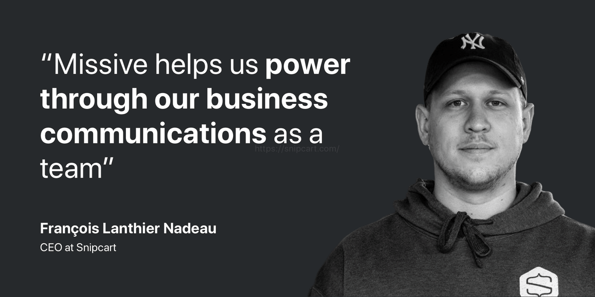 We recently made the switch from Intercom to <a href="/missiveapp/">Missive</a> for customer support and team's comms. We couldn't be more delighted with the results.

@the_fln tells the whole story here 👇

buff.ly/2Rk85Bk
#CustomerService