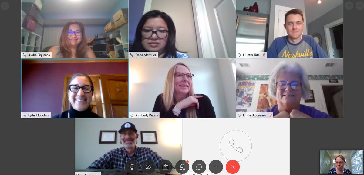 SurePointTech's tweet photo. Say hello to the webcam! Our Relationship Management Roundtables are a huge part of our weekly rhythms - proactively solving ways to help our community. Just another way #InnovationIsAtWork. #SurePoint #legaltech https://t.co/qilnd0hDwL