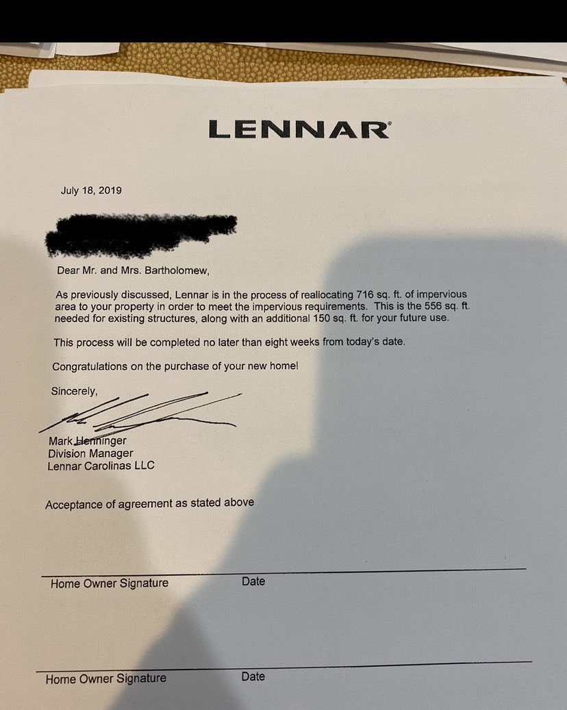 jonb3331's tweet photo. @Lennar 9 months later and still not resolved. I cannot even get a phone call on this. #dontbefooled https://t.co/E0Yskb7JS7