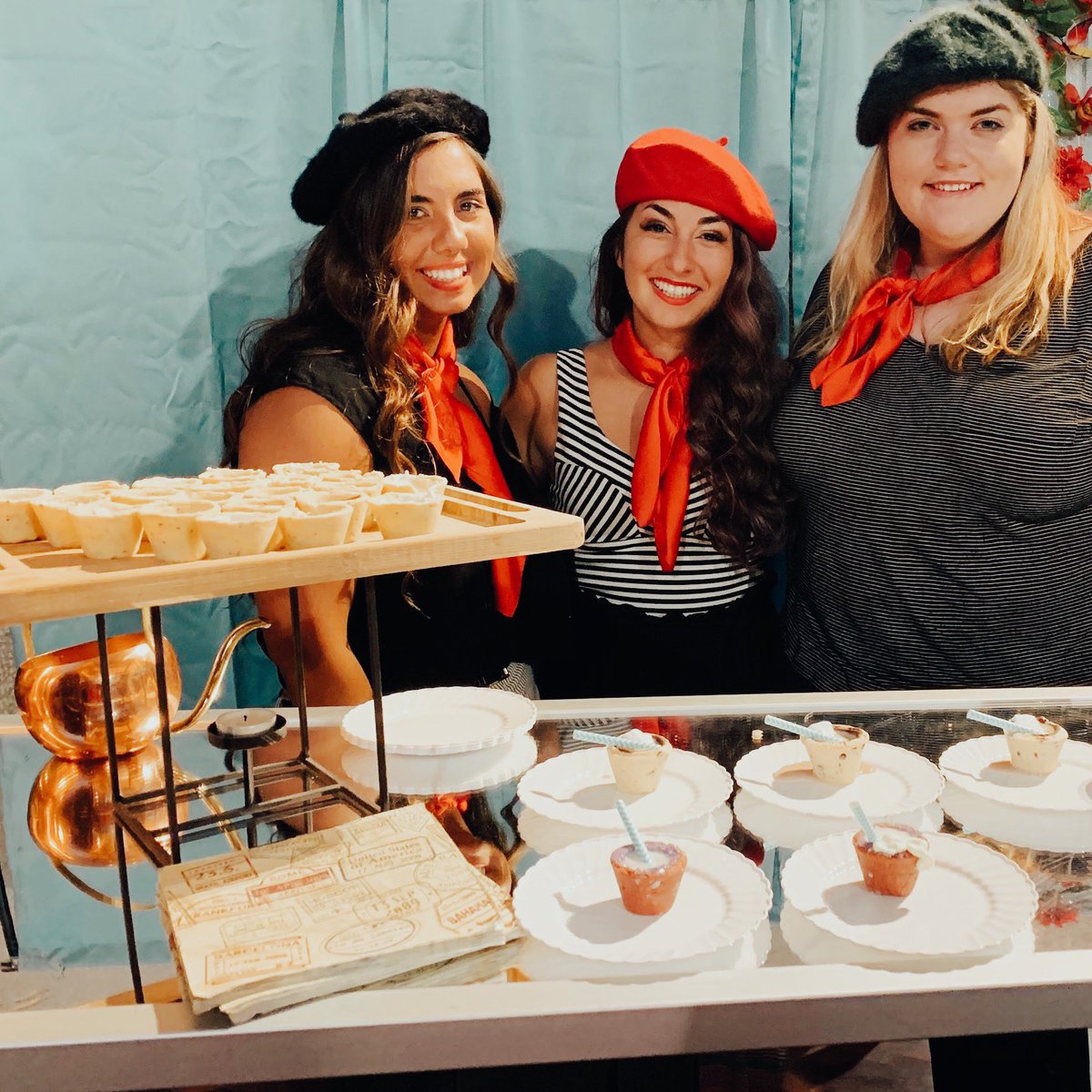 DearMishka's tweet photo. We can’t wait to get back to doing events again 💭✨ what’s something you guys are looking forward to doing once quarantine is over?! 
.
.
.
#snackadabra #cookiecups #events #catering #desserts #dessertcatering #delicious #phillyfood https://t.co/5D47pYHgJH